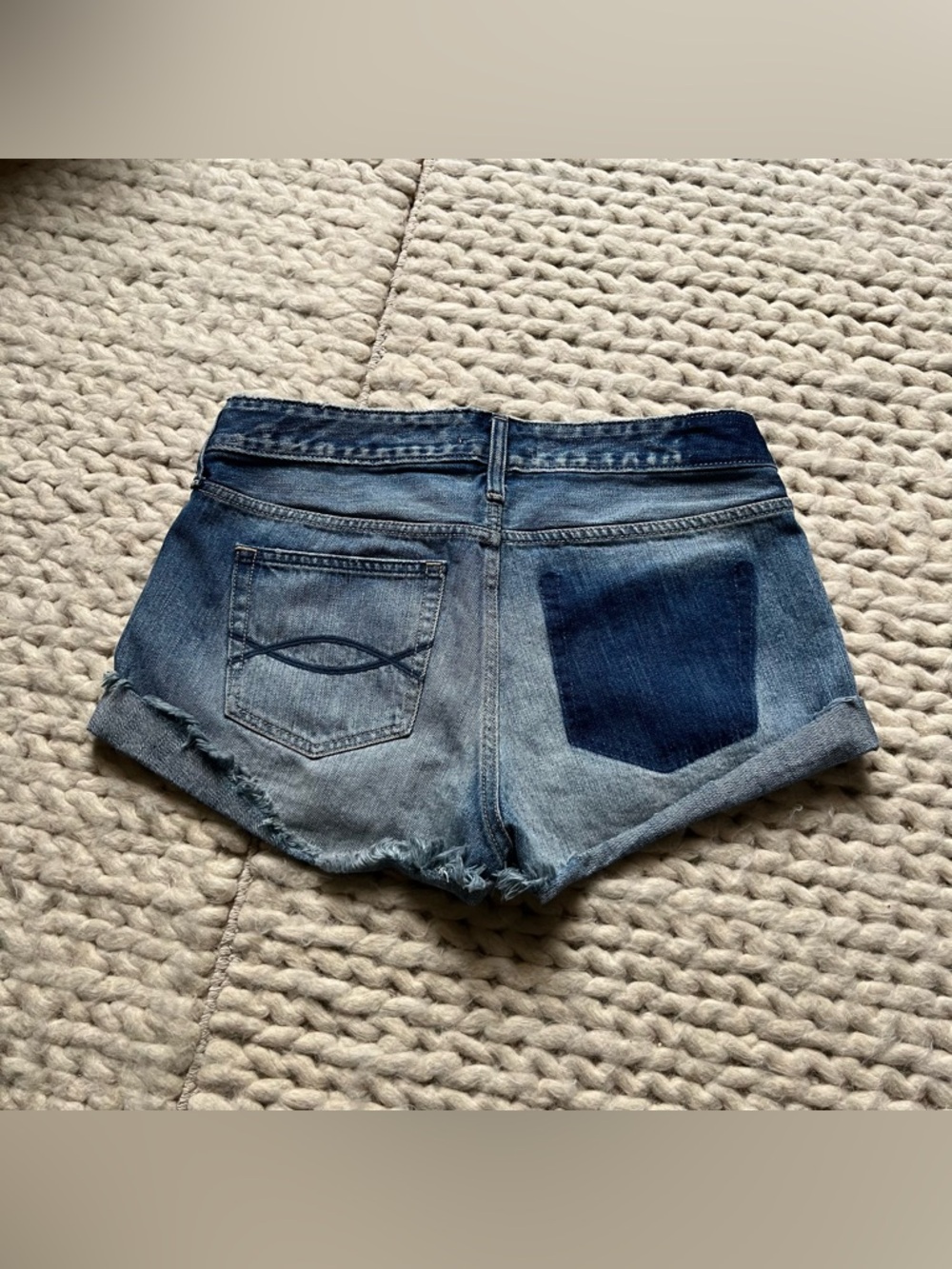 Denim Pocket Detail Shorts| size 29